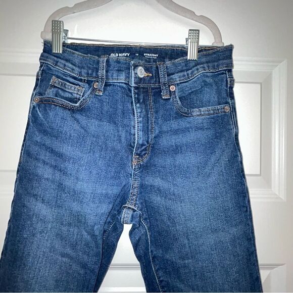 Old Navy Straight Built In Flex Denim Jeans - Picture 2 of 6